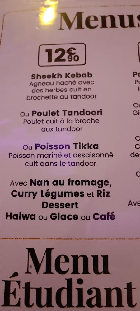 Jardin du Kohistan - Menu Image 2